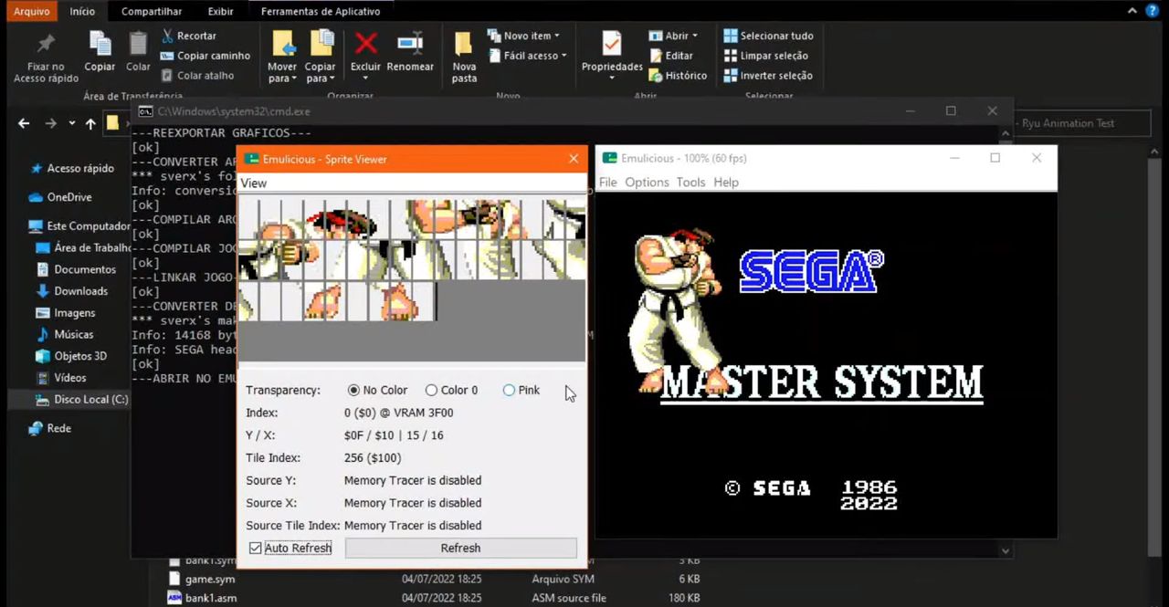Os master. Sega Master System.