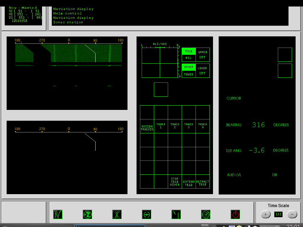 Sonar Screen.