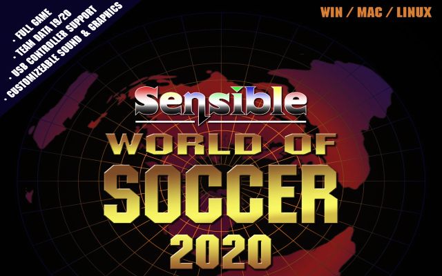 Sensible World of Soccer 2020 annoncement for PC